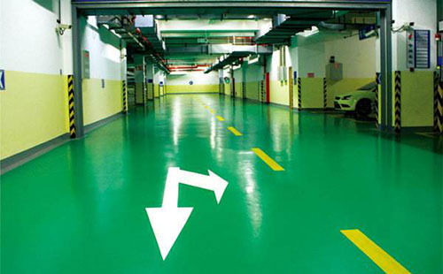 天山环氧地坪漆可以用水冲洗吗